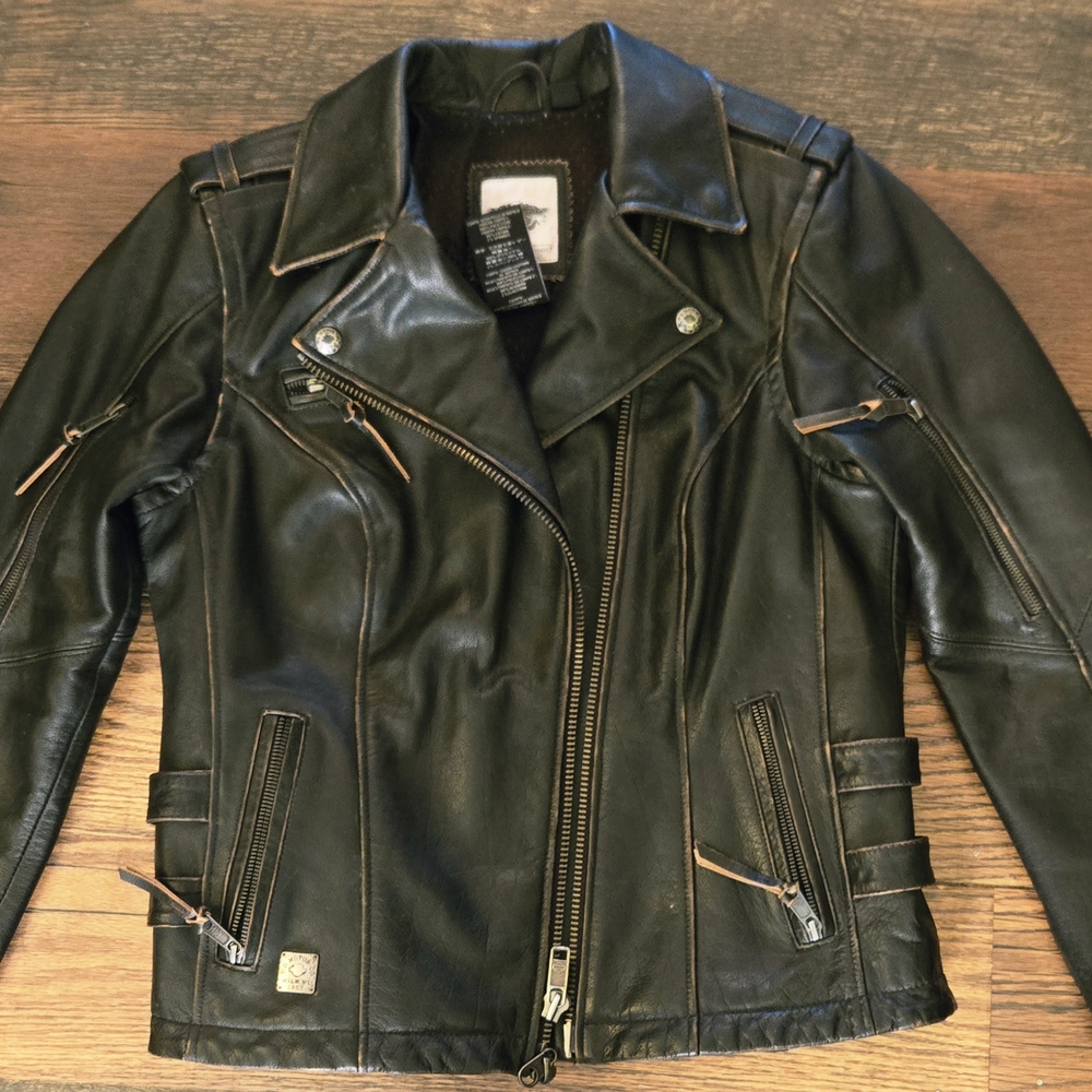 Harley-Davidson Dark Brown Leather Jacket